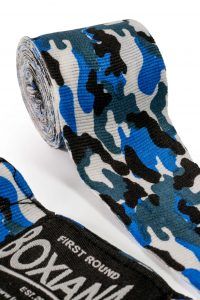 Vendas de boxeo azules camo