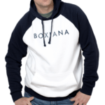 Sudadera de Boxeo Blanca y Azul HOODIE White Blue